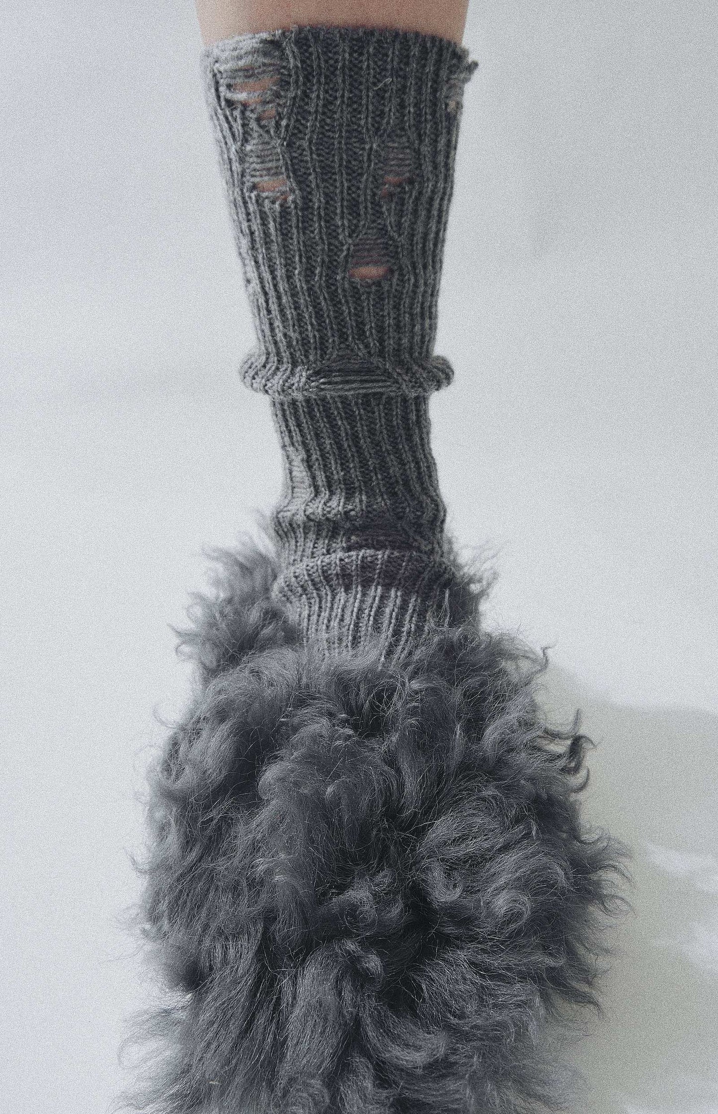 Winter Holey Socks