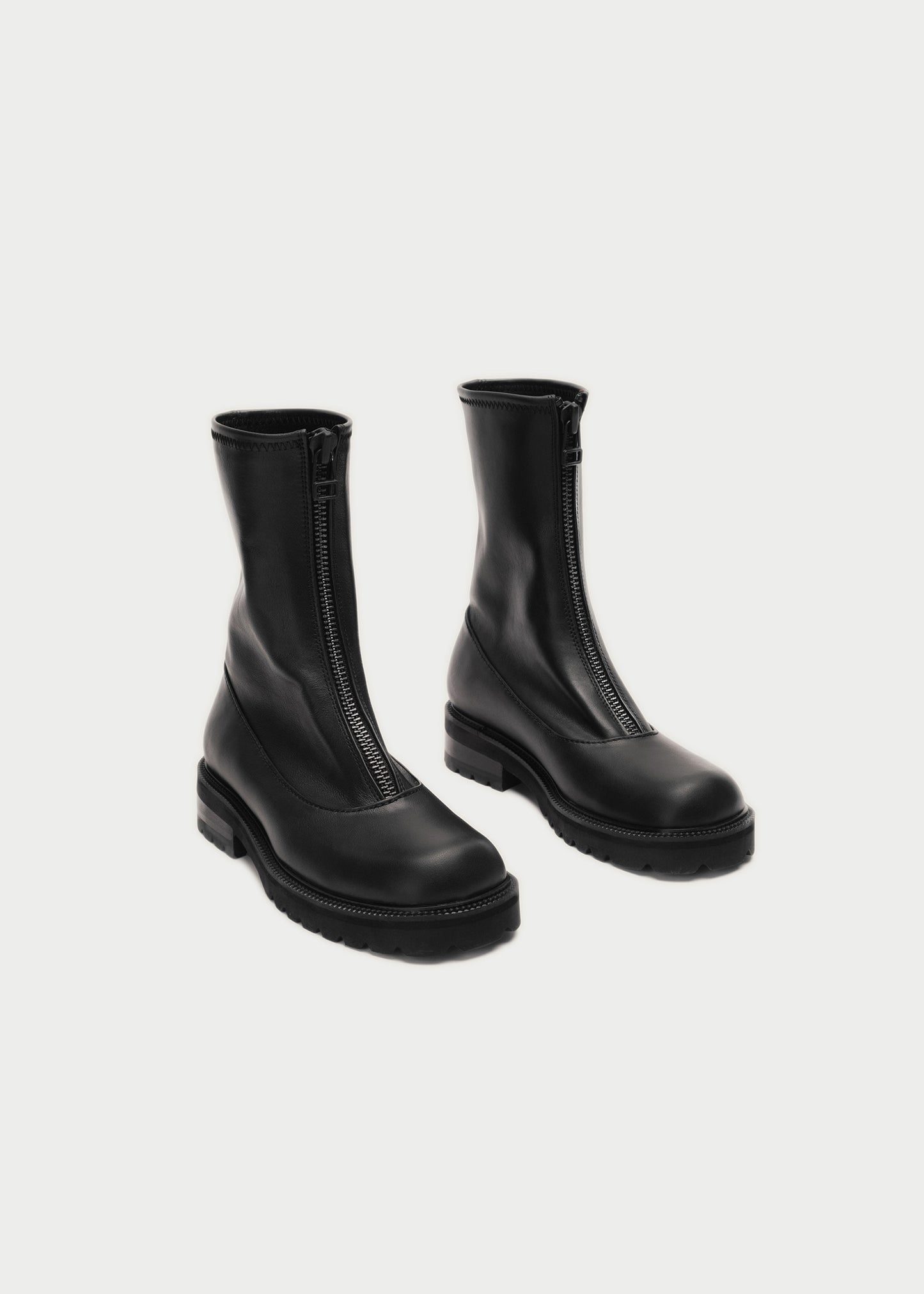 Robbie zip wool
