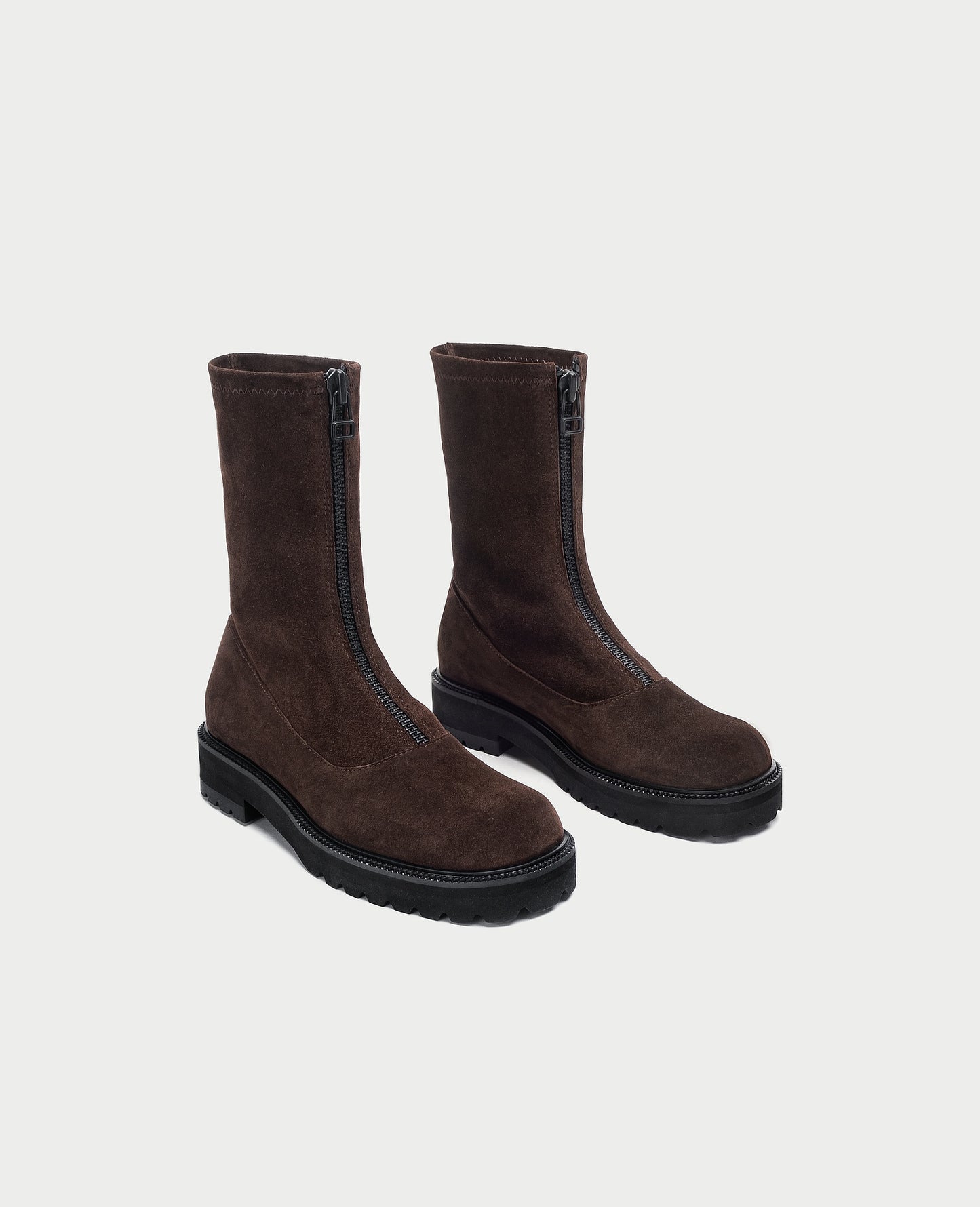 Robbie zip wool