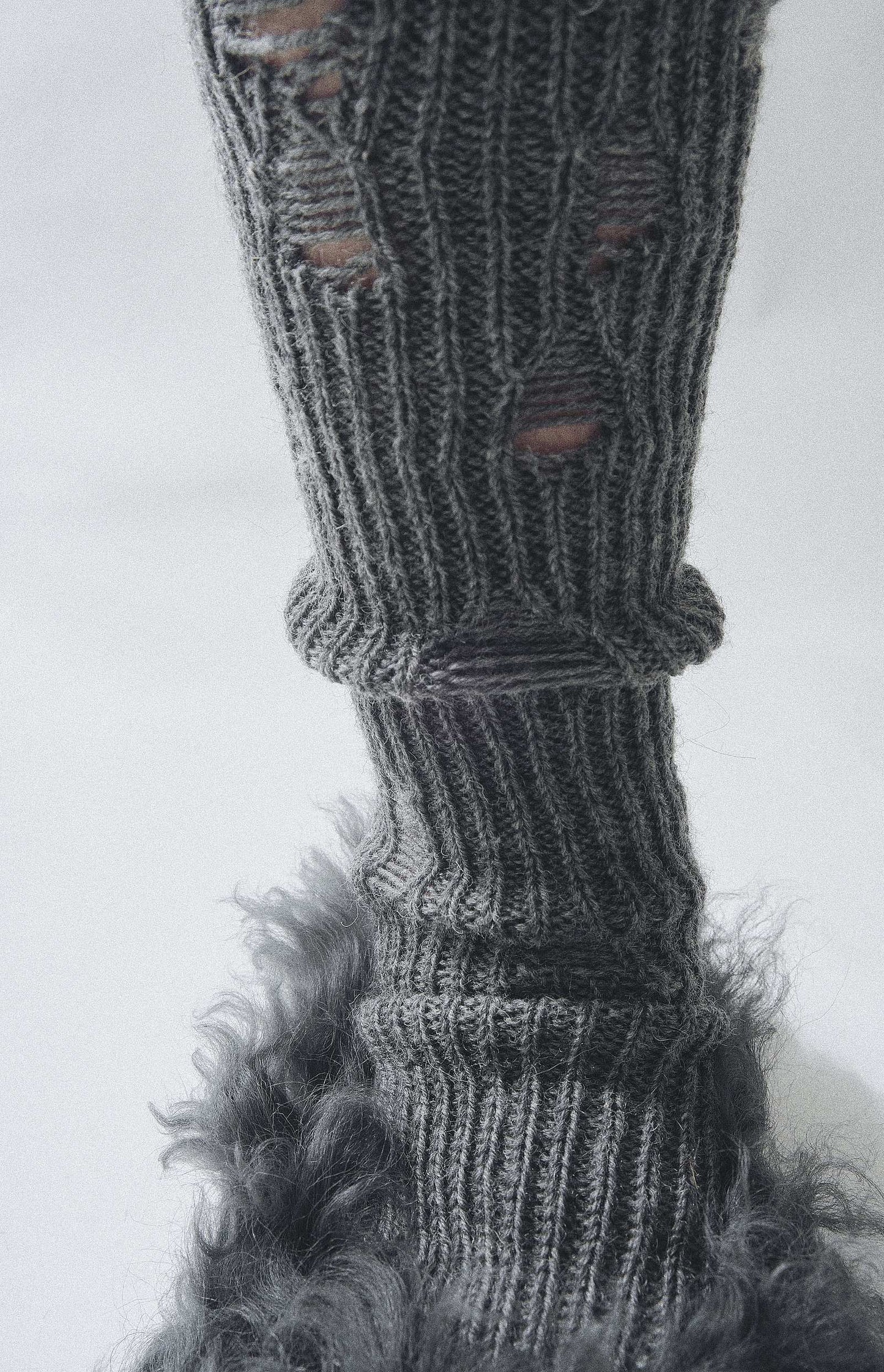 Winter Holey Socks