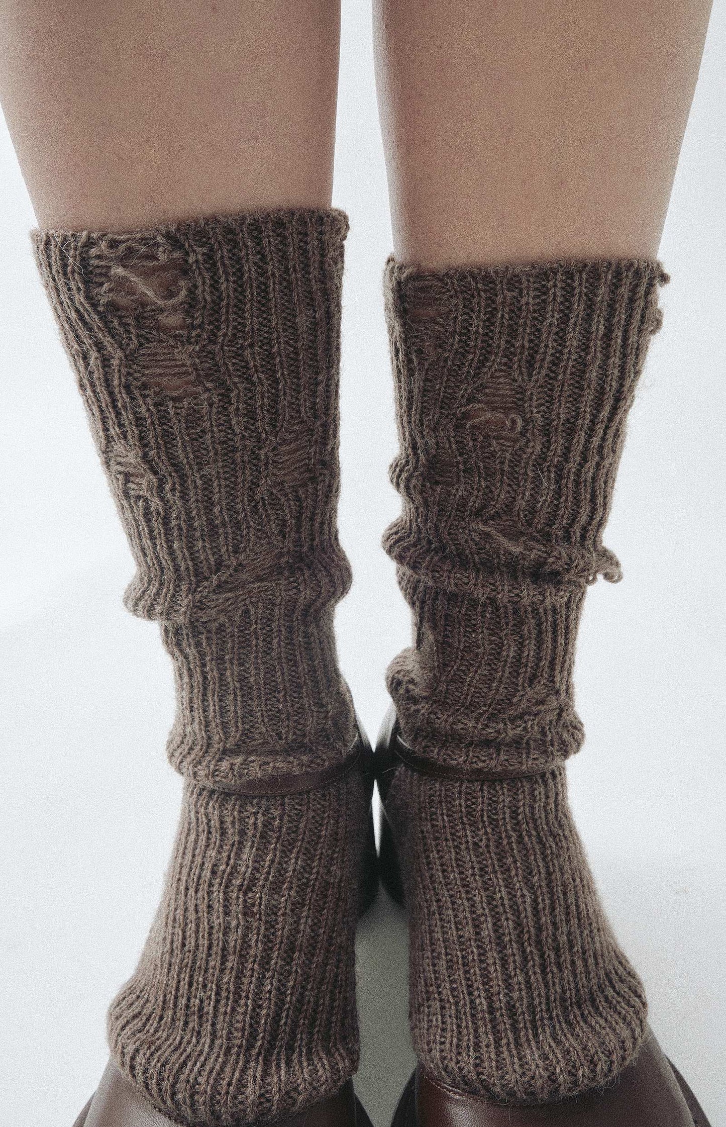 Winter Holey Socks
