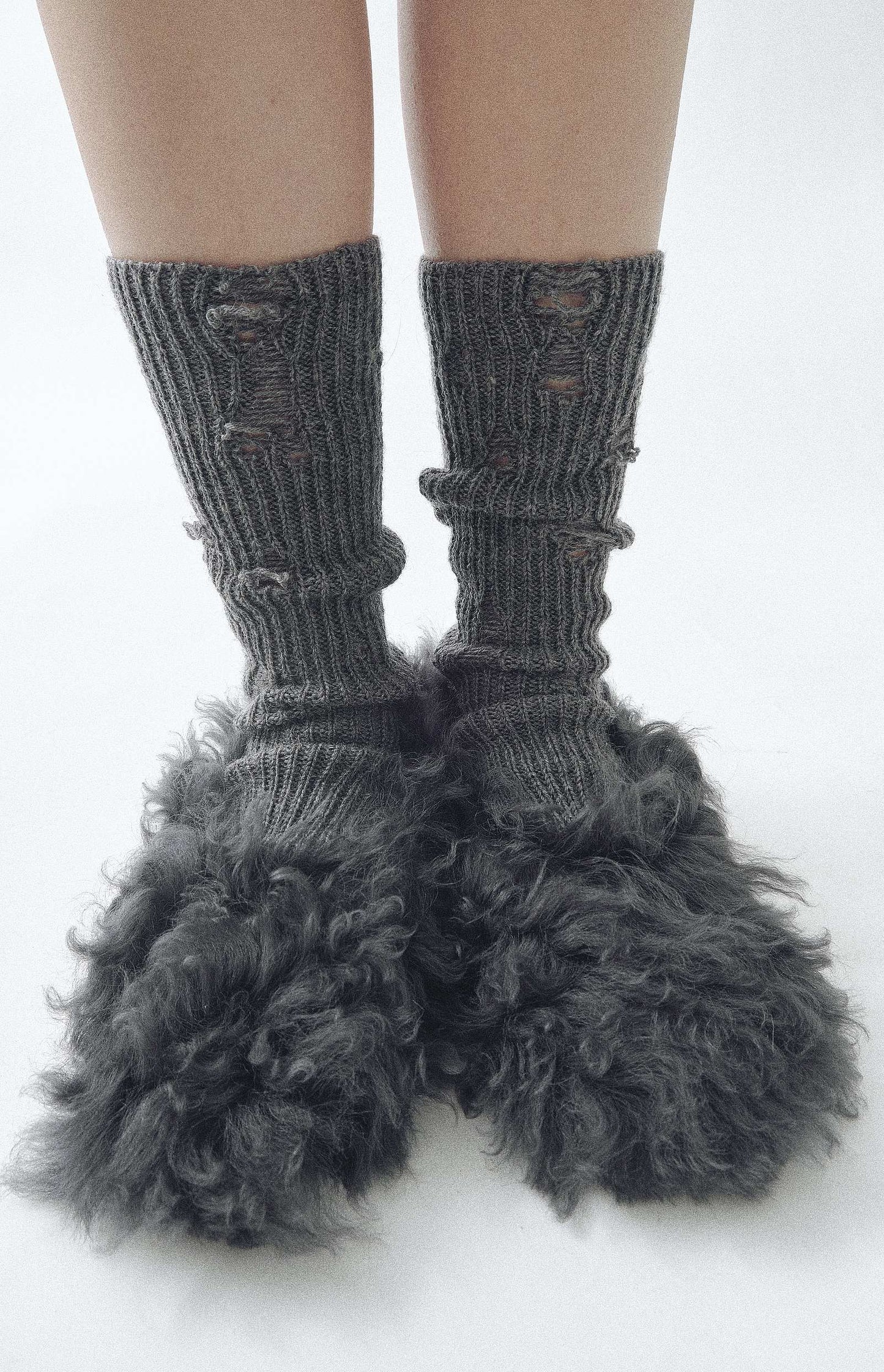 Winter Holey Socks