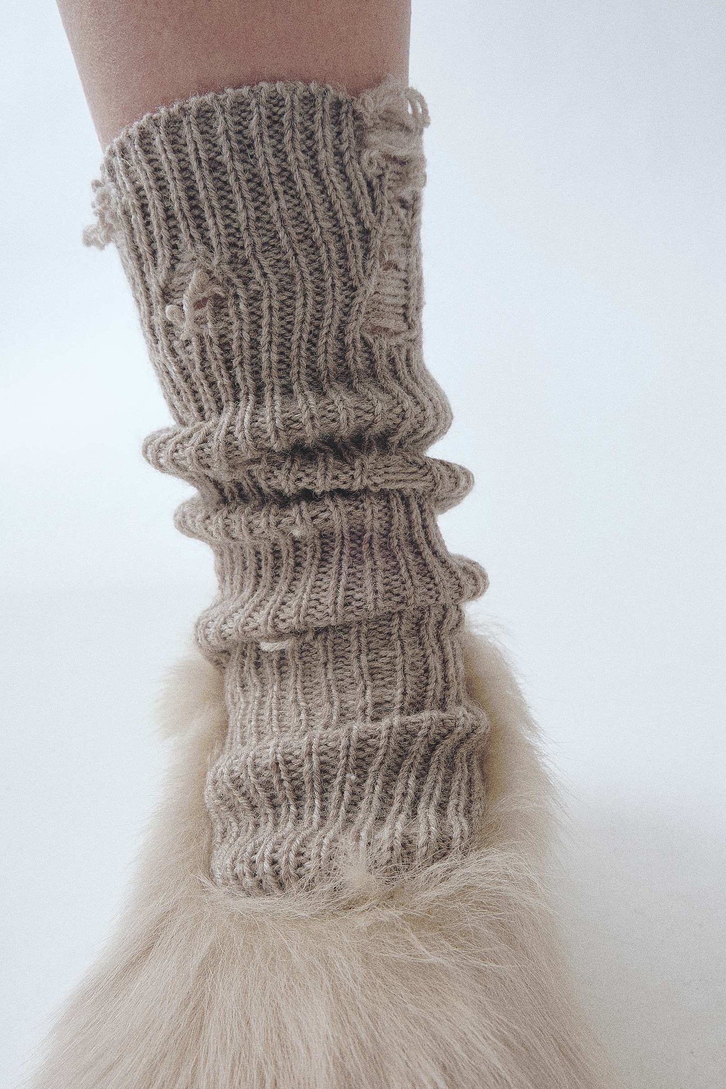 Winter Holey Socks