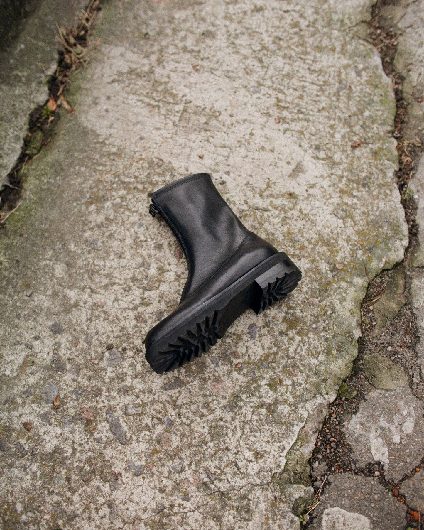 Robbie zip wool